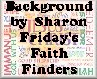 Graphics by Friday's Faith Finders